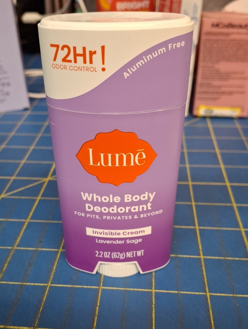 Lume Lavender Sage Whole Body Deodorant 62g New Sealed